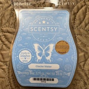 SCENTSY Glacier Water Wax Bar